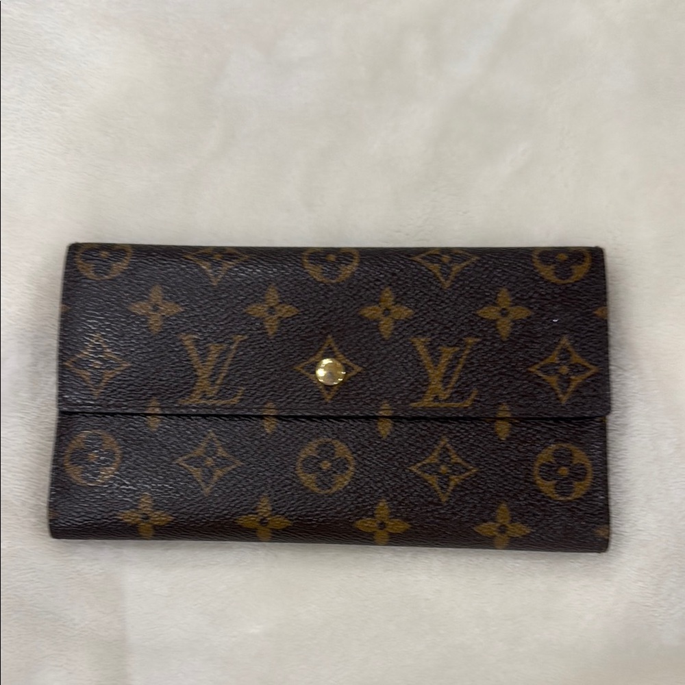Louis Vuitton Brown Monogram Wallet